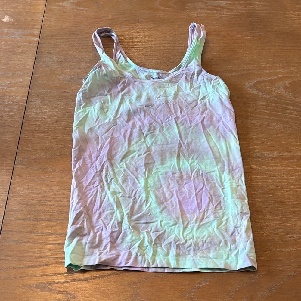 George Pastel Tie-Dye Tank Top